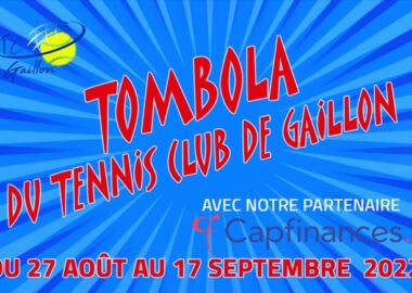 Tombola du TC Gaillon