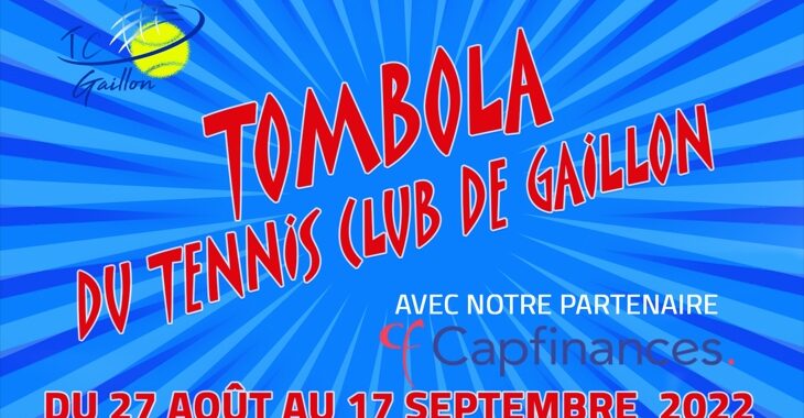 Tombola du TC Gaillon